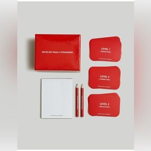 Madewell we are not really strangers card game
